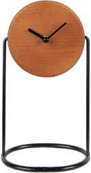 Clayre & Eef Ceas masa negru maro 16x12x28 cm (6KL0792)