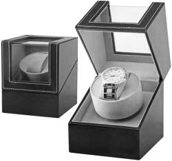 Pro Cart Cutie rotativa ceas, protectie praf, 16 x 12 x 13cm, negru