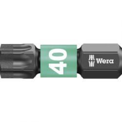 Wera 867/1 IMP DC TORX® TX 40 x 25 mm Wera 05057627001 TX 40 6, 3 mm (1/4) Hossz: 25 mm