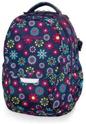 COOLPACK - Factor iskolatáska, hátizsák - 4 rekeszes - Hippie Daisy (B02015) (B02015)