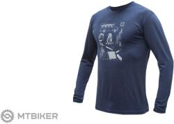 Sensor MERINO ACTIVE OUTSIDE póló, mélykék (L) - mtbiker - 33 099 Ft