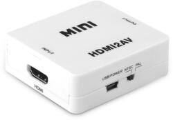 Trusty HDMI - kompozit videó 3 RCA átalakító konverter (KS-009) (KS-009)