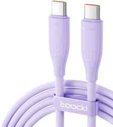 Toocki USB C 5A 100W kábel 1m lila (TXCTT1-RL05) (TXCTT1-RL05)