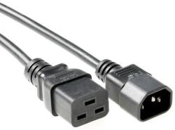 MicroConnect C14 - C19 tápkábel 0.5m (PE0191405) (PE0191405)