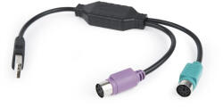 Gembird USB - 2x PS2 átalakító (UAPS12-BK) (UAPS12-BK)
