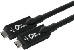 MicroConnect USB 3.2 Gen 2 60W 10 Gbit/s 4K 60Hz hibrid kábel 10m (USB3.2CC10OP) (USB3.2CC10OP)