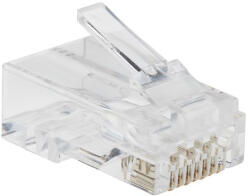 BLM RJ45 UTP Cat6 csatlakozó dugó tömör kábelhez, 1db (BK-19)