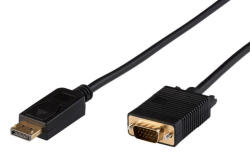 MicroConnect Displayport to VGA kábel 0.5m (DP-VGA-MM-050) (DP-VGA-MM-050)
