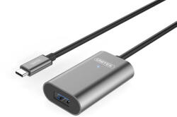 Unitek Prémium Aktív USB C - USB 3.1 hosszabbító kábel 5m (U304A) (U304A)