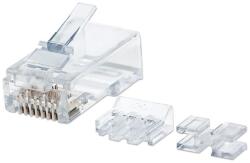 BLM RJ45 UTP CAT6A csatlakozó dugó tömör kábelhez, 1db (BK-12)