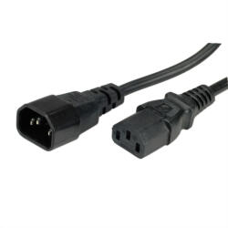 Valueline PC hosszabbító C13/C14 tápkábel 0.5m (19.99. 1505) (19.99.1505)