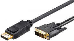 MicroConnect DisplayPort 1.2 - DVI-D 24+1 4K 30Hz kábel 2m (DP-DVI-MM-200) (DP-DVI-MM-200)