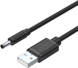 Unitek USB - DC 3.5x1.35 kábel, 1m (Y-C495BK) (Y-C495BK)
