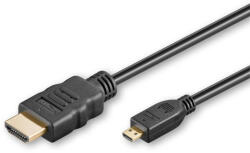MicroConnect micro HDMI 2.0 4K 60Hz kábel 3m (HDM19193V2.0D) (HDM19193V2.0D)
