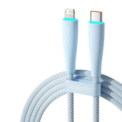 Toocki USB C - Lightning PD 20W kábel 1m kékes fehér (TXCTL-BMH03) (TXCTL-BMH03)