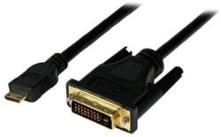 MicroConnect mini HDMI - DVI-D 24+1 kábel 1m (HDCPDVIDD) (HDCPDVIDD)