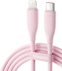 Toocki USB C - Lightning PD 27W kábel 1m pink (TXCTL-RL04M) (TXCTL-RL04M)