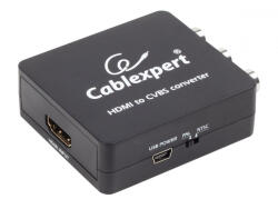 Trusty Gembird HDMI - kompozit videó 3 RCA átalakító konverter (DSC-HDMI-CVBS-001) (DSC-HDMI-CVBS-001)