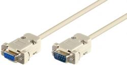 MicroConnect RS232 soros hosszabbító kábel 15m (SCSEHN15) (SCSEHN15)