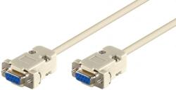 MicroConnect 9 pin Null modem kábel 1.8m (SCSENN2N) (SCSENN2N)
