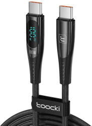 Toocki USB C 5A 100W kábel 1m digitális kijelzővel (TXCTT1-XY2A01) (TXCTT1-XY2A01)