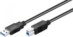 MicroConnect USB 3.0 AM-BM 5m kábel (USB3.0AB5B) (USB3.0AB5B)