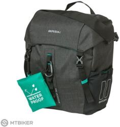Basil DISCOVERY 365D SINGLE BAG M hordtáska, 9 l, fekete melange
