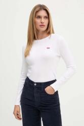 Levi's longsleeve femei, culoarea alb, 000KL 9BYH-TSD0NJ_00X (000KL)