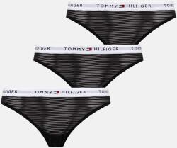 Tommy Hilfiger tanga 3-pack culoarea negru, UW0UW05532 9BYH-BID14B_99X (UW0UW05532)