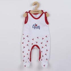 NEW BABY Salopete din bumbac pentru bebeluși New Baby Cherry 86 (12-18 luni) (CAR-45396)