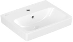 Villeroy & Boch Architectura kézmosó mosdó középen, 1 furattal, túlfolyóval 450x365 mm, fehér 43874501 (43874501)