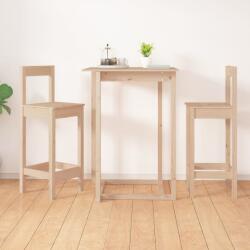 vidaXL 2 db tömör fenyőfa bárszék 40 x 41, 5 x 112 cm (822142) - vidaxl