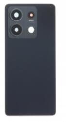  Xiaomi Redmi Note 13 5G akkufedél (hátlap) kamera lencsével és ragasztóval, fekete (gyári)