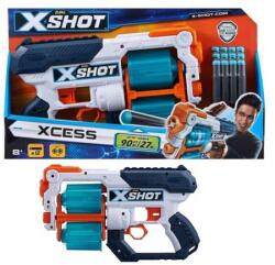 ZURU X-Shot Excel-XCess duplatáras szivacslövő fegyver - 8 Éves kortól, Fiúknak (XSH36188)
