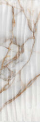 KAI Faianta rectificata tip marmura, Goldie Onda White 4992, 24.4x74.4 cm, alb, finisaj lucios (3800745499216)