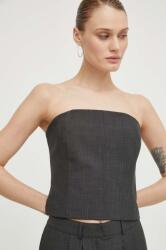 Herskind fűző Cosima női, "cold shoulder" fazonú, szürke, 5106519 - szürke 34