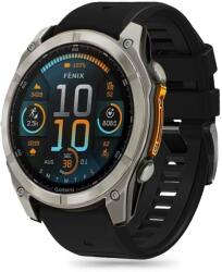  Okosóra Szíj Tech-protect Silicone Line Garmin Fenix 5x / 5x Plus / 6x / 6x Pro / 7x / 8 (51 Mm) Black