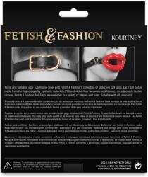  Száj formájú szilikon szájpecek - Fetish & Fashion Kourtney red