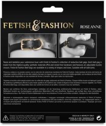  Fekete csont alakú szilikon szájpecek - Fetish & Fashion Roseanne black