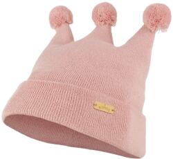 Bontis Gyerek téli sapka korona - Púder rózsaszín | unisex gyermek (H135-1)