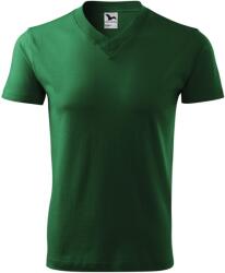 MALFINI Tricou V-neck - Verde de sticlă | 2XL (1020617)