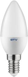 GTV LD-SMNGC30B-60 LED izzó, C30, SMD 2835, 4000K, E14, 6W, AC220-240V, sugárzási szög 160°, 470 lm, 52 mA (LD-SMNGC30B-60)