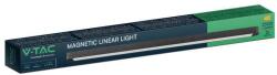 V-TAC 22W lineáris LED lámpatest Slim 48V mágneses sínhez, hideg fehér - SKU 10250 (10250)