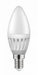 GTV LD-SMDC37-10 LED FÉNYFORRÁS, KERÁMIA, A-G, C37, 3000K, E14, 10.0W, AC180-250V, 160°, 1000lm, 80mA (LD-SMDC37-10)