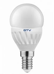 GTV LD-SMB45B-10 LED FÉNYFORRÁS, KERÁMIA, A-G, B45, 3000K, E14, 10, 0W, AC180-250V, 160°, 1000lm, 80mA (LD-SMB45B-10)