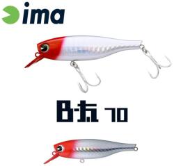 IMA B-Fat 70S 70mm 8g 201 Red Head wobbler (BT70-201)