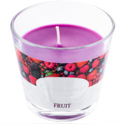 ZNICZPLAST Illatos díszgyertya üvegben Forest Fruits (ZPLAST0612)