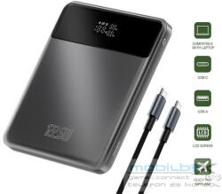 4smarts Enterprise Slim külső akkumulátor, 20000mAh 122.5W, szürke (4S540622) - mobil-box