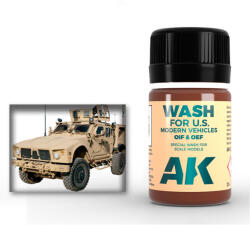 AK Interactive WASH FOR OIF & OEF - US VEHICLES (AK121)