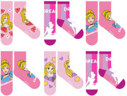 Exity Disney Hercegnők gyerek zokni (6 pár) (PRI-NORSO-0033-B_6p_23-26)